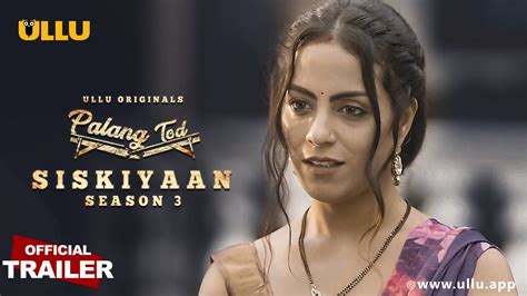 Siskiyaan web series cast name - Palang Tod Siskiyaan 4 is an Indian web series from Ullu. The Hindi language web series release date is 26 May 2023. ... Small Size Web Series (2023) Thullu Prime: Cast, Crew, Release Date, Roles, Real Names. Related posts. Web Series. Devar Ji Part 2 Release Date, Quick Overview, Cast, Trailer, And Much …